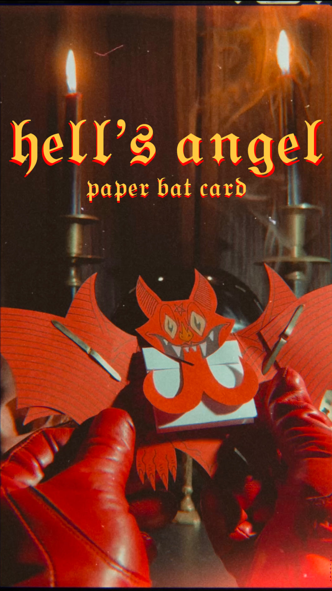 Hell's Angel Greeting Card