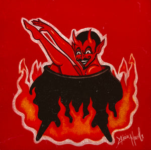 “Hot Cauldron” 6x6 print