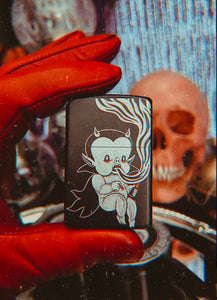 Smoking Cherub Lighter