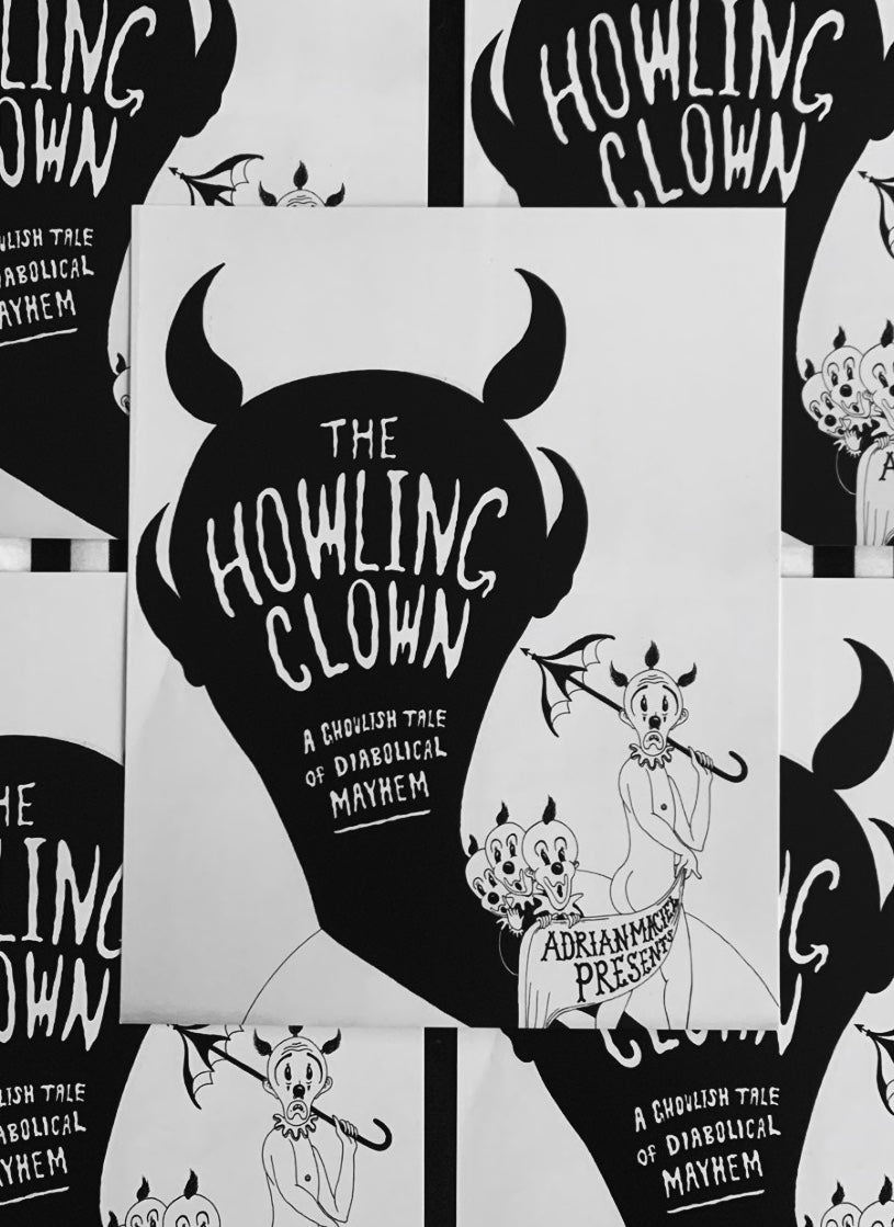 The Howling Clown Circus Poster