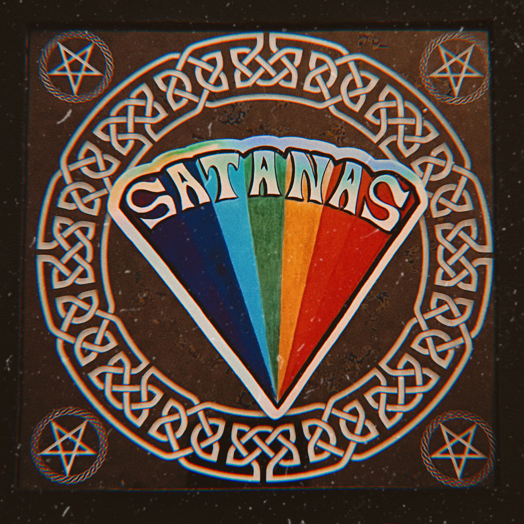 Satanas Rainbow Holographic Sticker